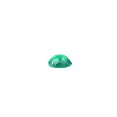 GREEN ONYX TABLE CUT ROUND CAB 2MM 0.03 Cts.