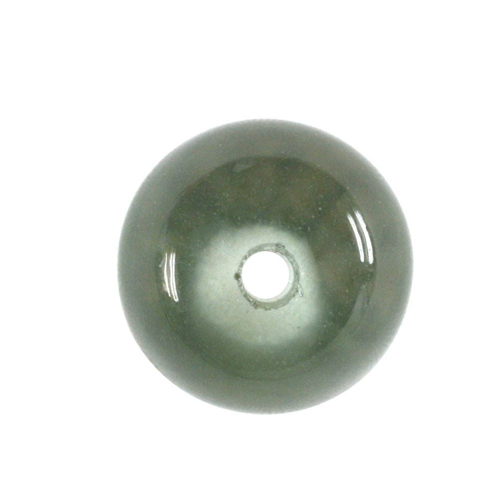 GREEN QUARTZ (SPECIAL) PLAIN ROUND BALLS (FULL DRILL 1.50MM) 10MM 6.85 Cts.