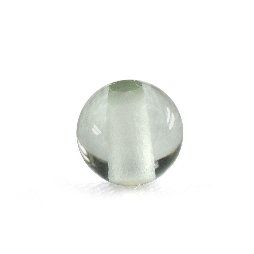 GREEN QUARTZ (SPECIAL) PLAIN ROUND BALLS (FULL DRILL 1.50MM) 6MM 1.35 Cts.