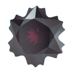 RED GARNET (MEDIUM) CUT SNOWFLAKE SHAPE 8MM (TH. 6.00MM) 3.40 Cts.