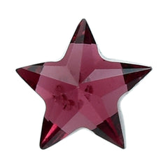 RED GARNET (OPEN) CUT STAR 4MM (TH:-2.60-3.00MM) 0.29 Cts.