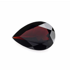 DARK RED GARNET CUT PEAR 12X8MM 2.97 Cts.