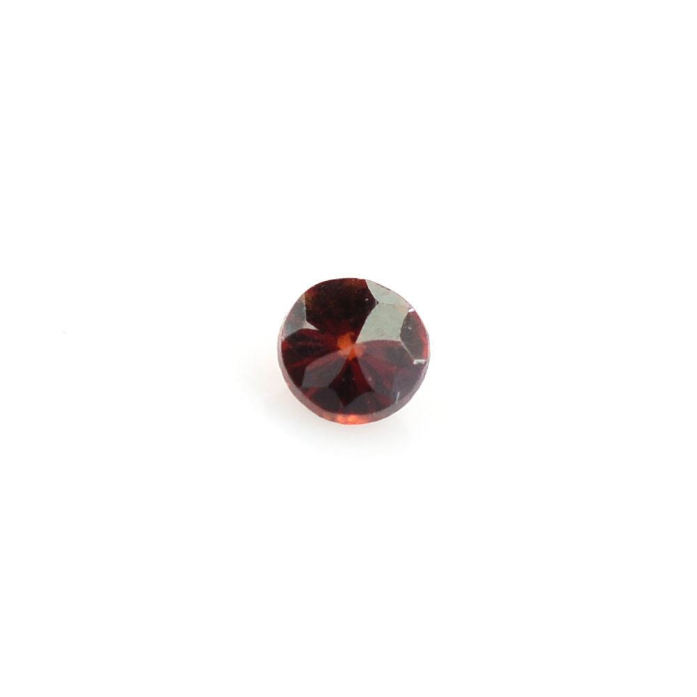 DARK RED GARNET STAR CUT ROUND 2MM 0.04 Cts.