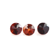 DARK RED GARNET STAR CUT ROUND 2MM 0.04 Cts.