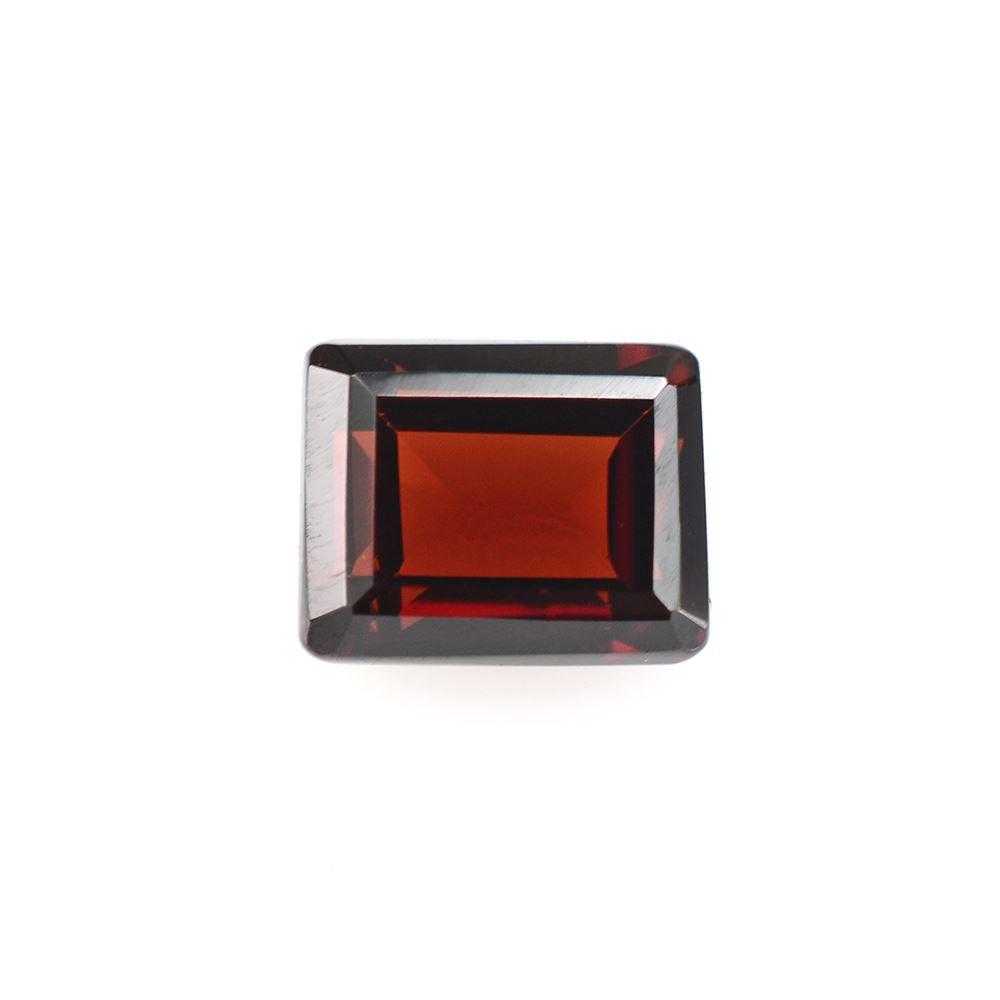 DARK RED GARNET CUT OCTAGON 5X4MM 0.68 Cts.