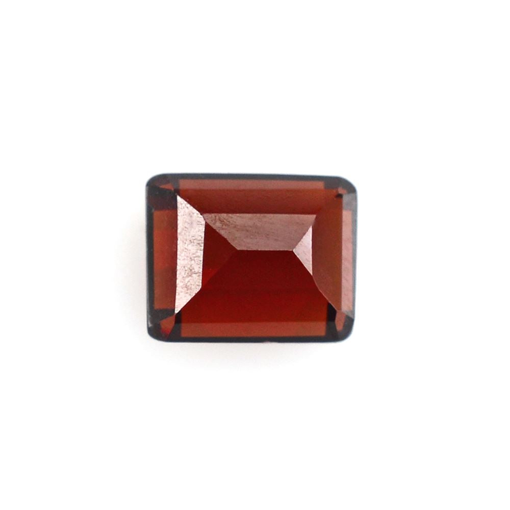 DARK RED GARNET CUT OCTAGON 5X4MM 0.68 Cts.