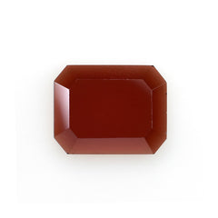 MOZAMBIQUE GARNET STEP CUT OCTAGON CAB (OPEN RED)(SI) 19.00X15.75 MM 8.28 Cts.