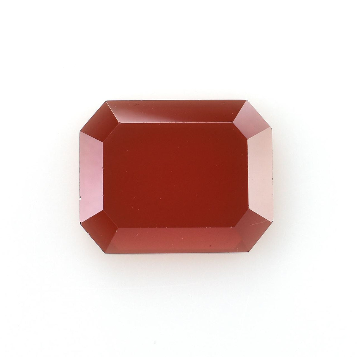 MOZAMBIQUE GARNET STEP CUT OCTAGON CAB (OPEN RED)(CLEAN) 19.00X15.75 MM 8.42 Cts.