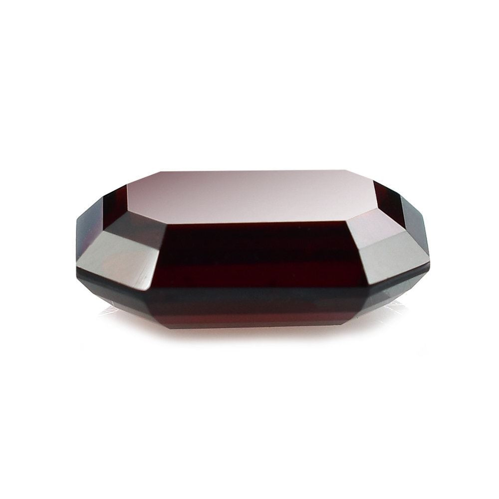 RED GARNET BOTH SIDE TABLE CUT OCTAGON (DARK/SI) 14X10MM 17.65 Cts.