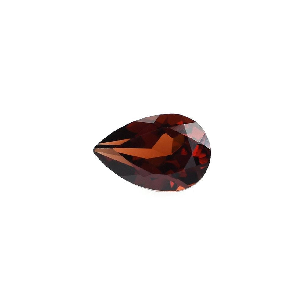 RED GARNET CUT PEAR (OPEN RED) (CLEAN) 6X4MM 0.45 Cts.