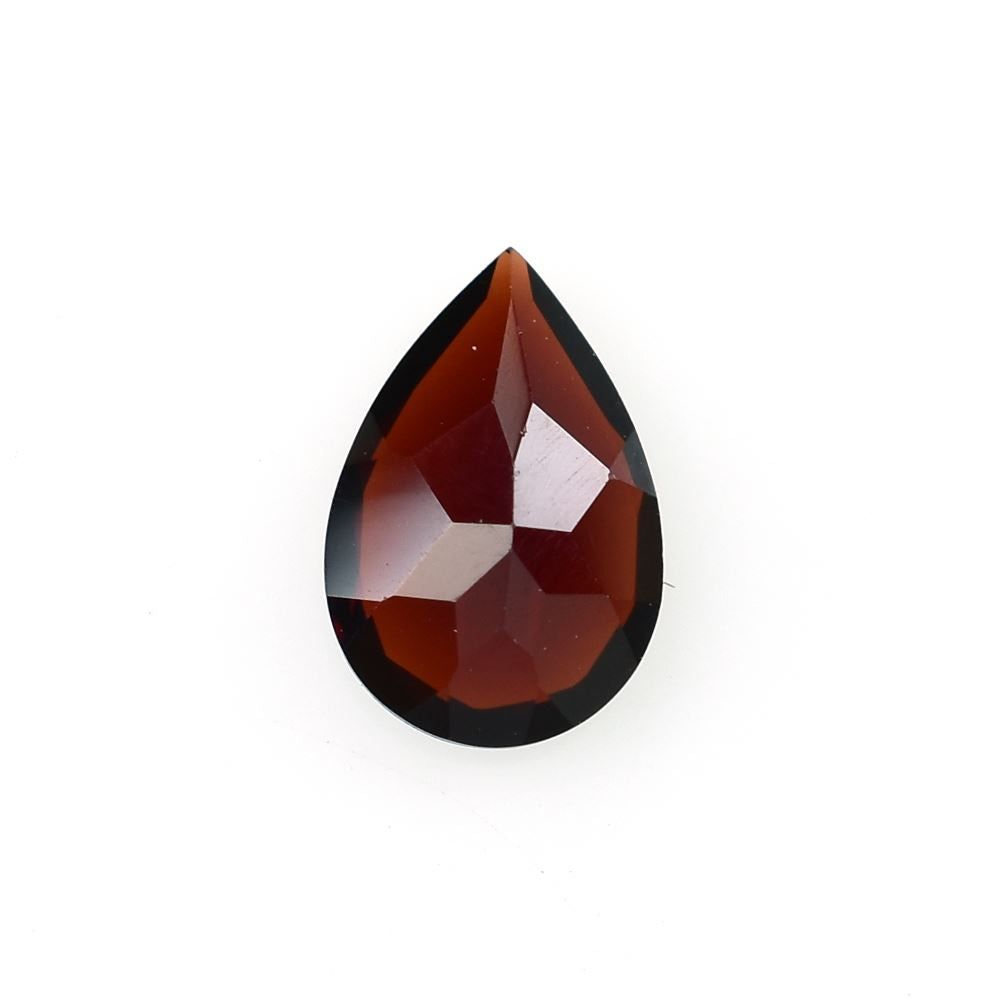 RED GARNET CUT PEAR (DARK/CLEAN) 9.00X6.00 MM 1.45 Cts.