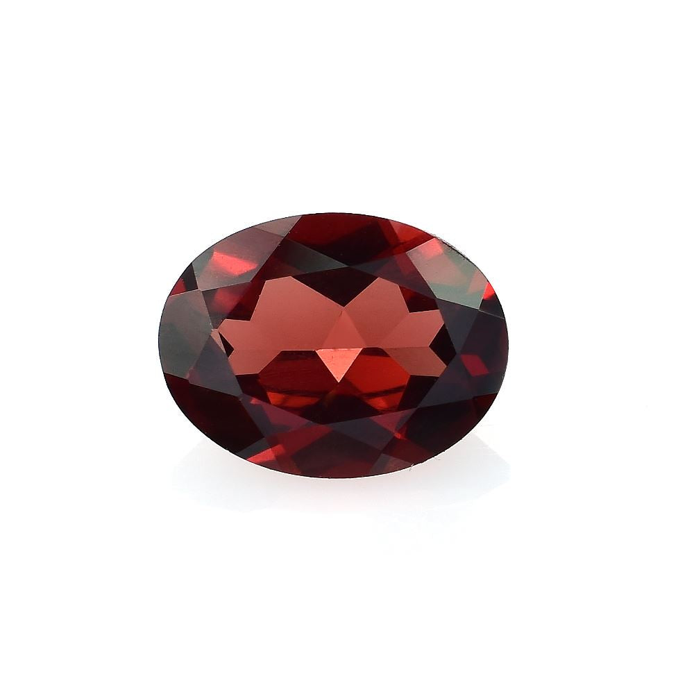 OPEN RED GARNET CUT OVAL (OPEN RED/CLEAN) 8.00X6.00 MM 1.46 Cts.