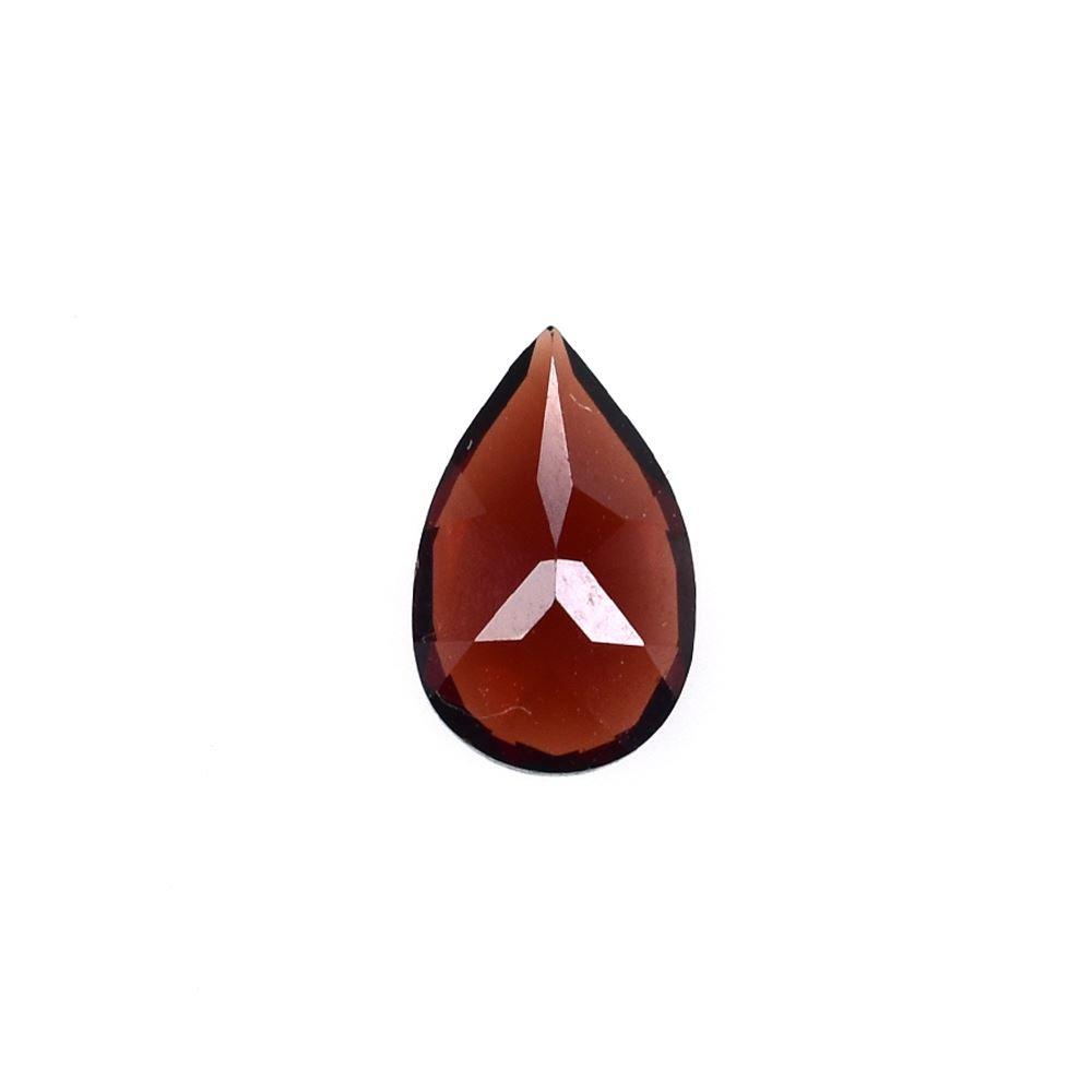 GARNET CUT PEAR (MEDIUM RED)(CLEAN) 8.00X5.00 MM 1.00 Cts.