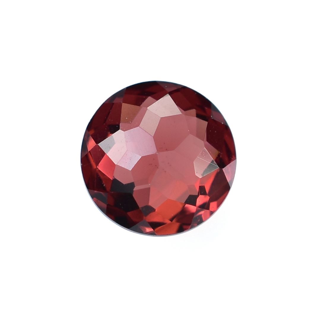 GARNET IRREGULAR BRIOLETTE ROUND (OPEN RED)(CLEAN) 6.00X6.00 MM 1.10 Cts.