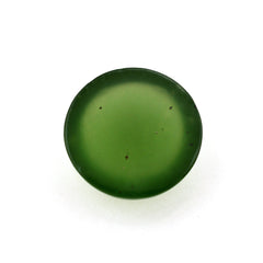 GREEN SERPENTINE ROUND CAB 12MM 5.20 Cts.