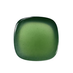 GREEN SERPENTINE PLAIN CUSHION CAB 12MM 6.95 Cts.