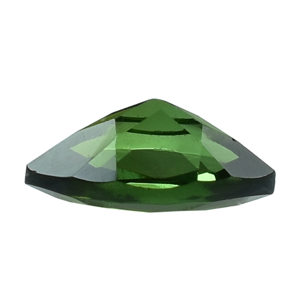 GREEN TOURMALINE CUT MARQUISE 8x4MM 0.60 Cts.