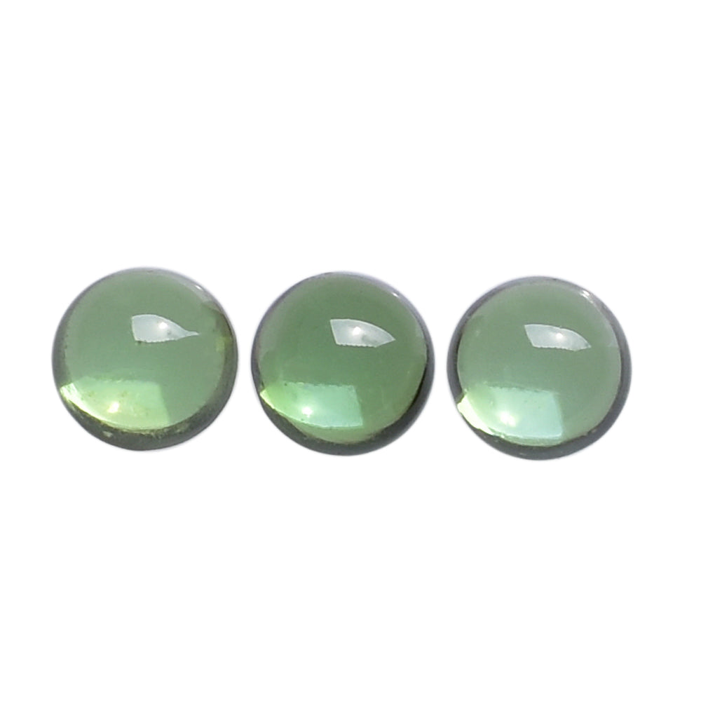 GREEN TOURMALINE ROUND CAB 2.50MM 0.09 Cts.