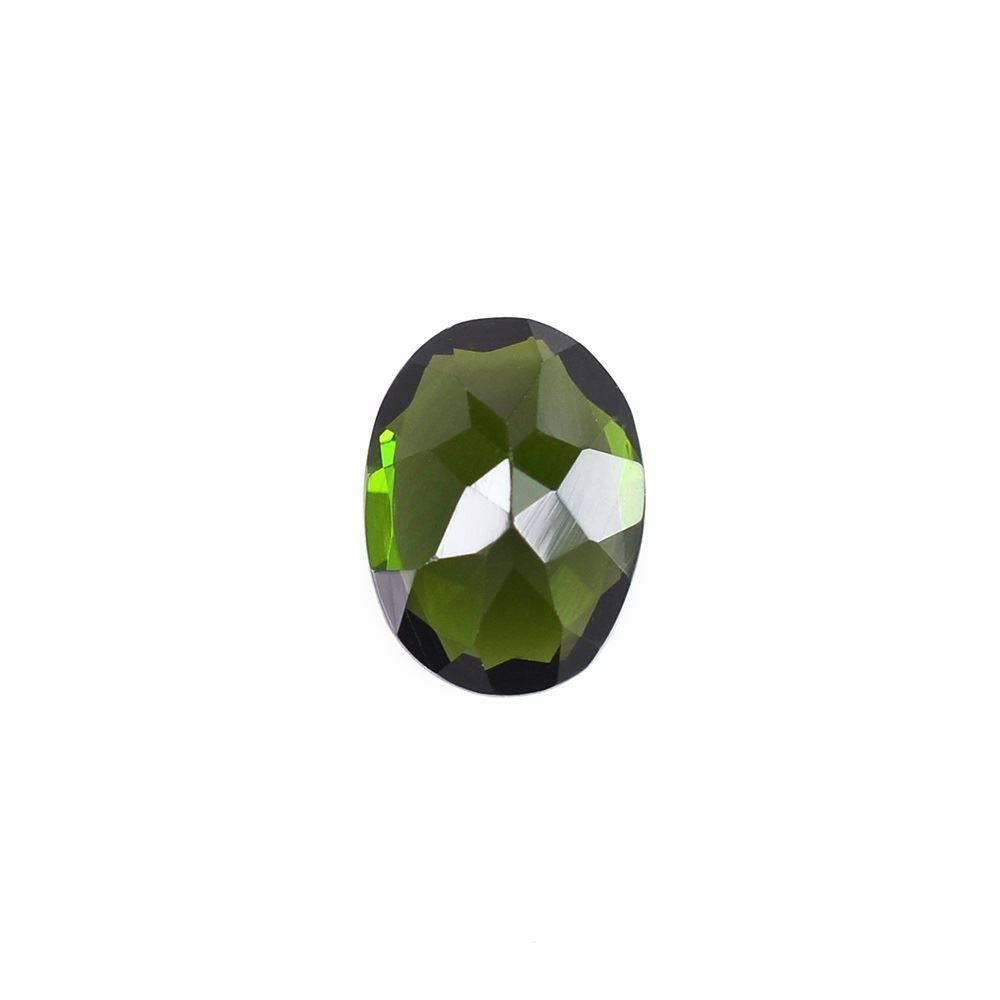 GREEN TOURMALINE CUT OVAL (MEDIUM) 8X6MM 1.24Cts.