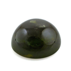 GREEN TOURMALINE ROUND CAB (DARK) 10MM 4.15 Cts.