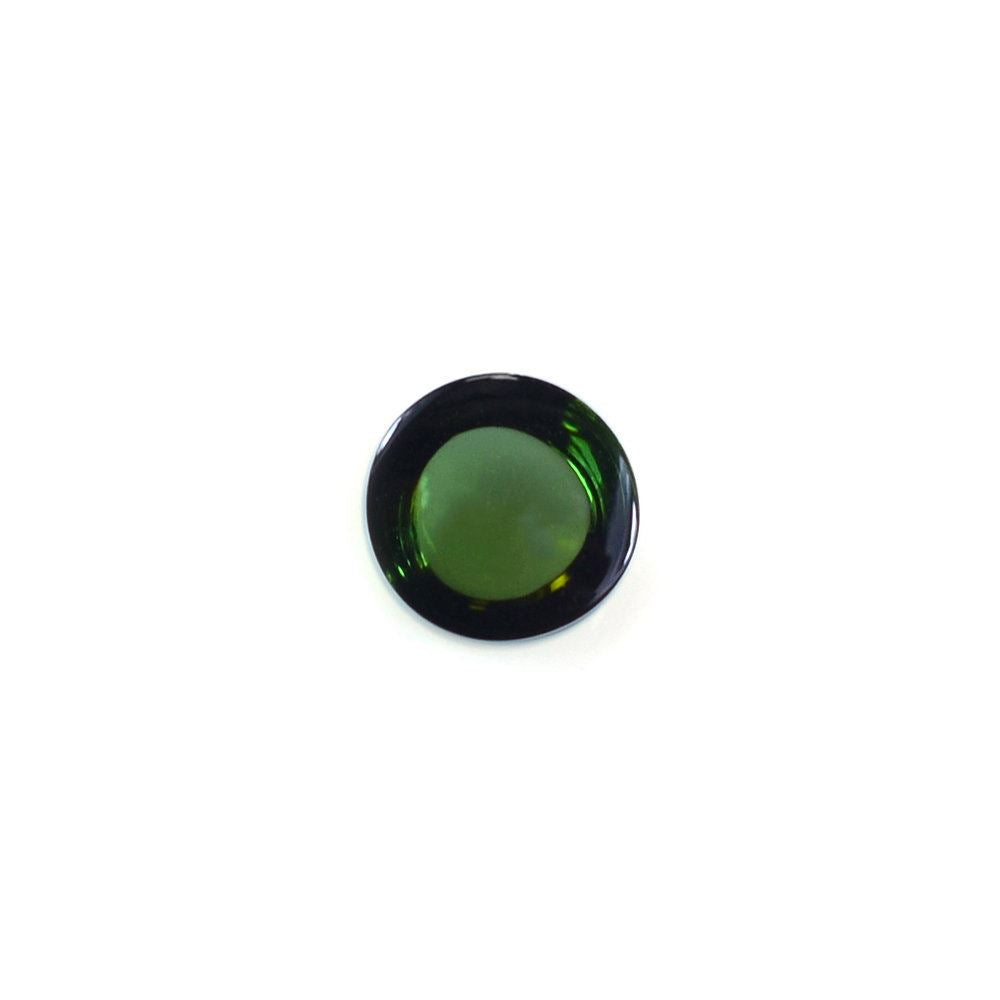 GREEN TOURMALINE ROUND CAB (DARK/SI) 4MM 0.34 Cts.