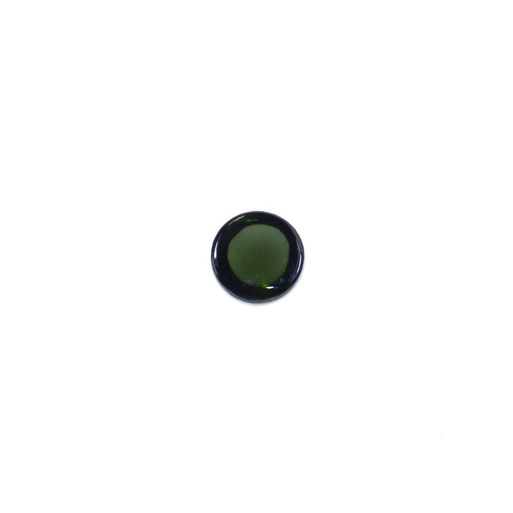 GREEN TOURMALINE ROUND CAB (DARK/SI) 2.50MM 0.08 Cts.