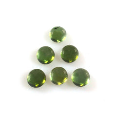 GREEN TOURMALINE ROUND CAB (MEDIUM/SI) 1.90MM 0.04 Cts.