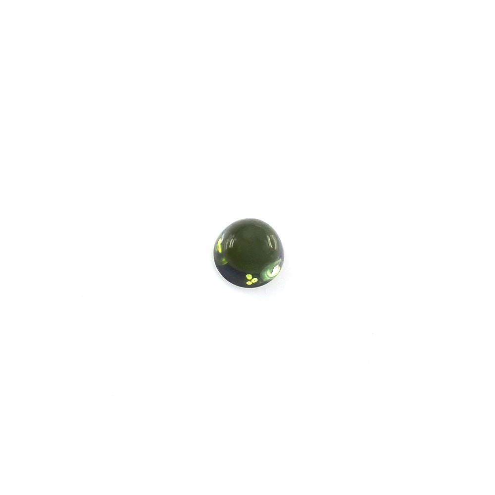 GREEN TOURMALINE ROUND CAB (MEDIUM/SI) 2MM 0.05 Cts.