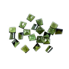 GREEN TOURMALINE CUT TAPER BAGUETTE (DARK/SI) 2.30X2.30X1.90MM 0.06 Cts.