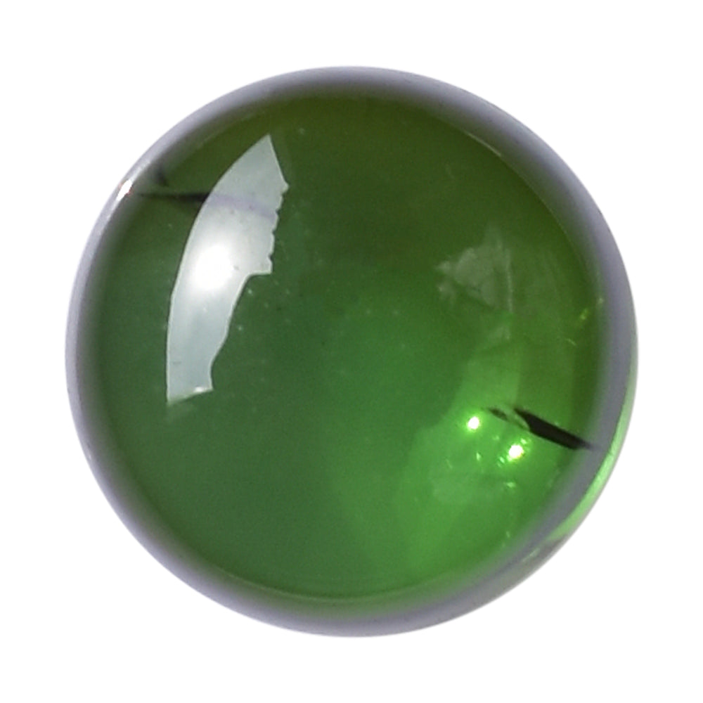 GREEN TOURMALINE ROUNDEL 6.30MM 1.52 Cts.