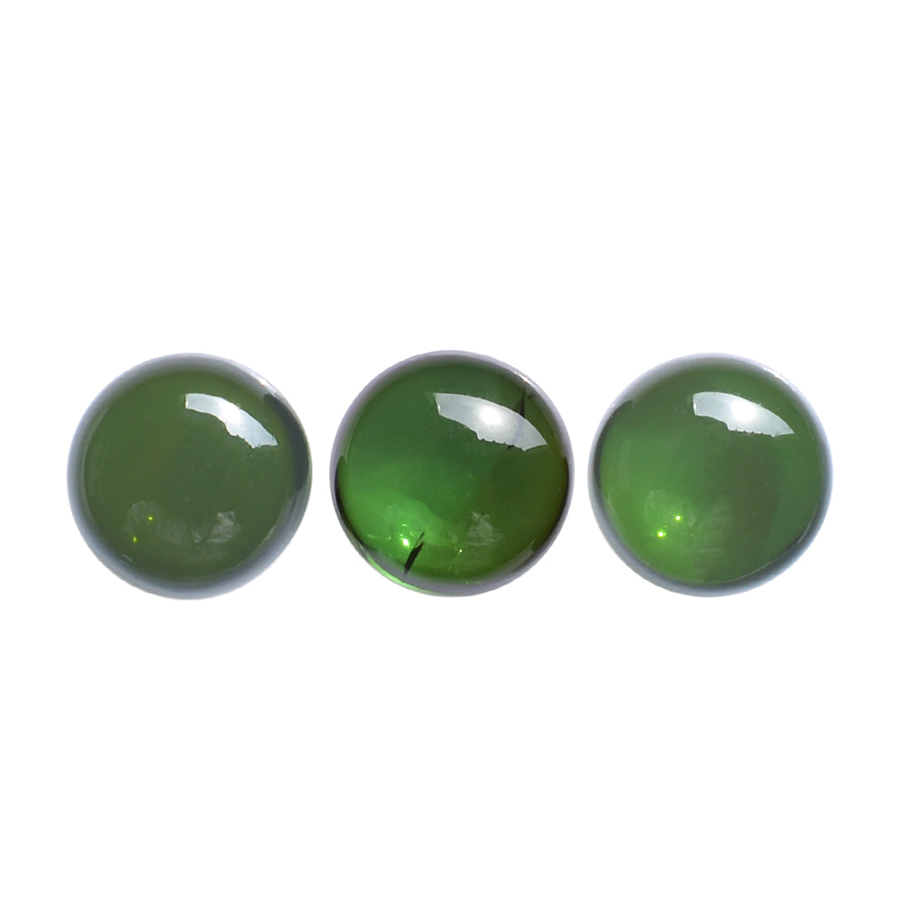 GREEN TOURMALINE ROUNDEL 6.30MM 1.52 Cts.