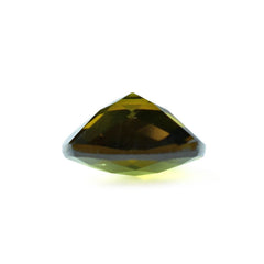 OLD GREEN TOURMALINE CHECKER CUT CUSHION (MEDIUM/SI) 10MM 3.70 Cts.