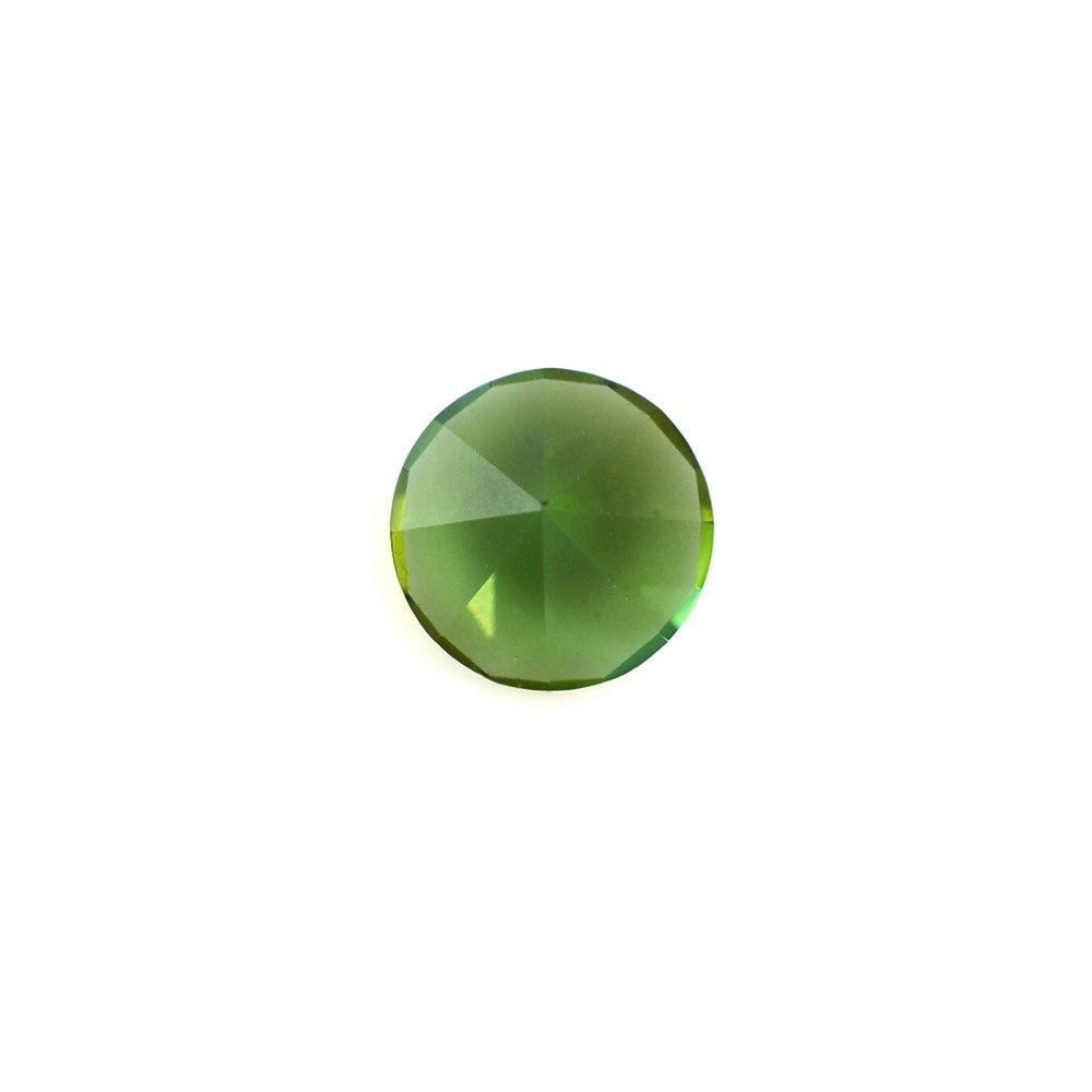 GREEN TOURMALINE SPECIAL CUT ROUND (LITE) 5MM 0.53 Cts.