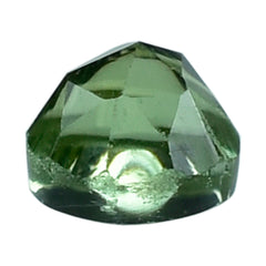 GREEN TOURMALINE (OPEN COLOR) (SI) ROSE CUT ROUND CAB 2MM 0.06 Cts.