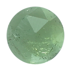 GREEN TOURMALINE (OPEN COLOR) (SI) ROSE CUT ROUND CAB 2.50MM (TH. 1.25-1.55) 0.08 Cts.