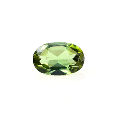 GREEN TOURMALINE CUT OVAL (MEDIUM) (HI) 6.00X4.00MM 0.46 Cts.