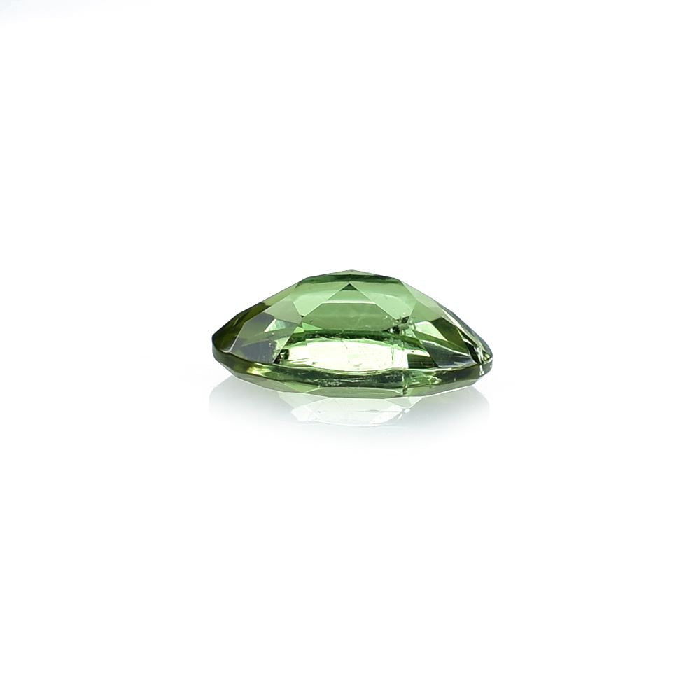 GREEN TOURMALINE CUT OVAL (MEDIUM) (HI) 6.00X4.00MM 0.46 Cts.