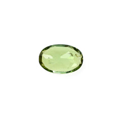 GREEN TOURMALINE CUT OVAL (MEDIUM) (HI) 6.00X4.00MM 0.46 Cts.