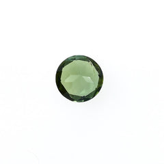 GREEN TOURMALINE CUT ROUND (DARK) (HI) 3.00X3.00MM 0.11 Cts.