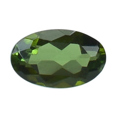 GREEN TOURMALINE CUT OVAL 5X3MM 0.24 Cts.