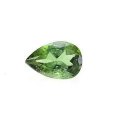 GREEN TOURMALINE CUT PEAR (DARK) (HI) 6.00X4.00MM 0.43 Cts.