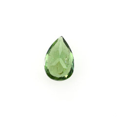 GREEN TOURMALINE CUT PEAR (DARK) (HI) 6.00X4.00MM 0.43 Cts.