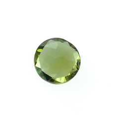 GREEN TOURMALINE CUT ROUND (MEDIUM) (HI) 3.00X3.00MM 0.12 Cts.