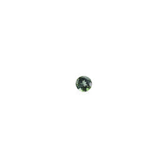 GREEN TOURMALINE CUT ROUND (DARK) 1.40X1.40 MM 0.02 Cts.