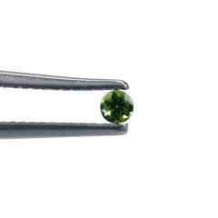 NEW GREEN TOURMALINE CUT ROUND (MEDIUM) 2.30X2.30 MM 0.05 Cts.