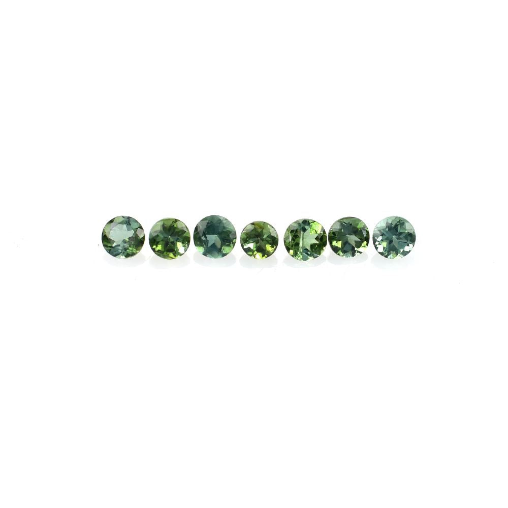 NEW GREEN TOURMALINE CUT ROUND (MEDIUM) 2.30X2.30 MM 0.05 Cts.