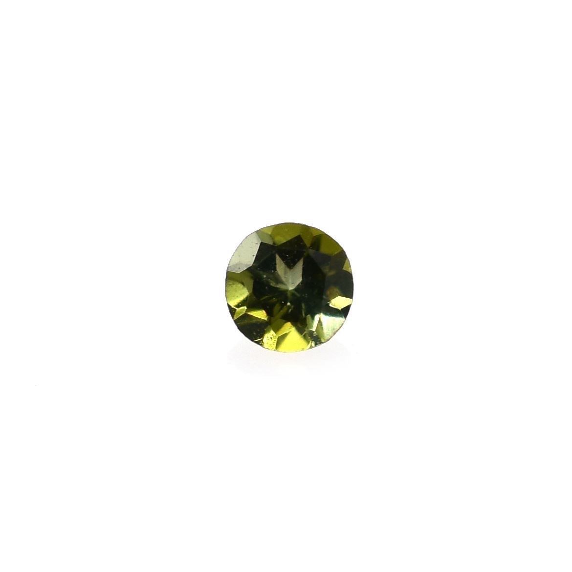 OLD GREEN TOURMALINE CUT ROUND (FINE)(DARK) 1.50X1.50 MM 0.02 Cts.