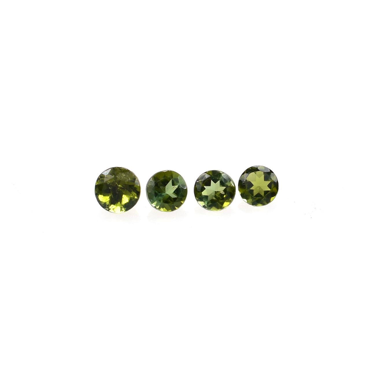 OLD GREEN TOURMALINE CUT ROUND (MEDIUM) 1.90X1.90 MM 0.04 Cts.