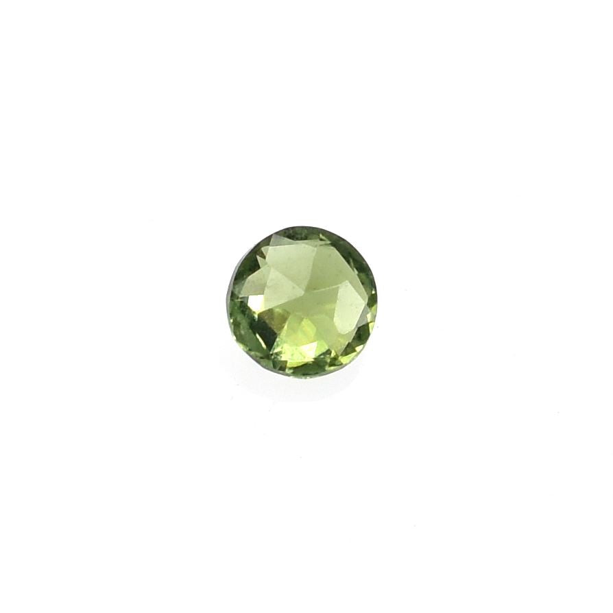 OLD GREEN TOURMALINE ROSE CUT BRIOLETTE ROUND (MEDIUM) 2.00X2.00 MM 0.04 Cts.