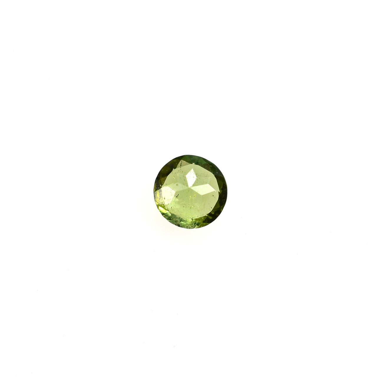 OLD GREEN TOURMALINE CUT ROUND (MEDIUM/HI) 2.50X2.50 MM 0.07 Cts.